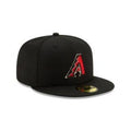 Arizona Diamondbacks New Era Home Authentic Collection 59Fifty Fitted-On-Field Collection Black/Red product image 1,