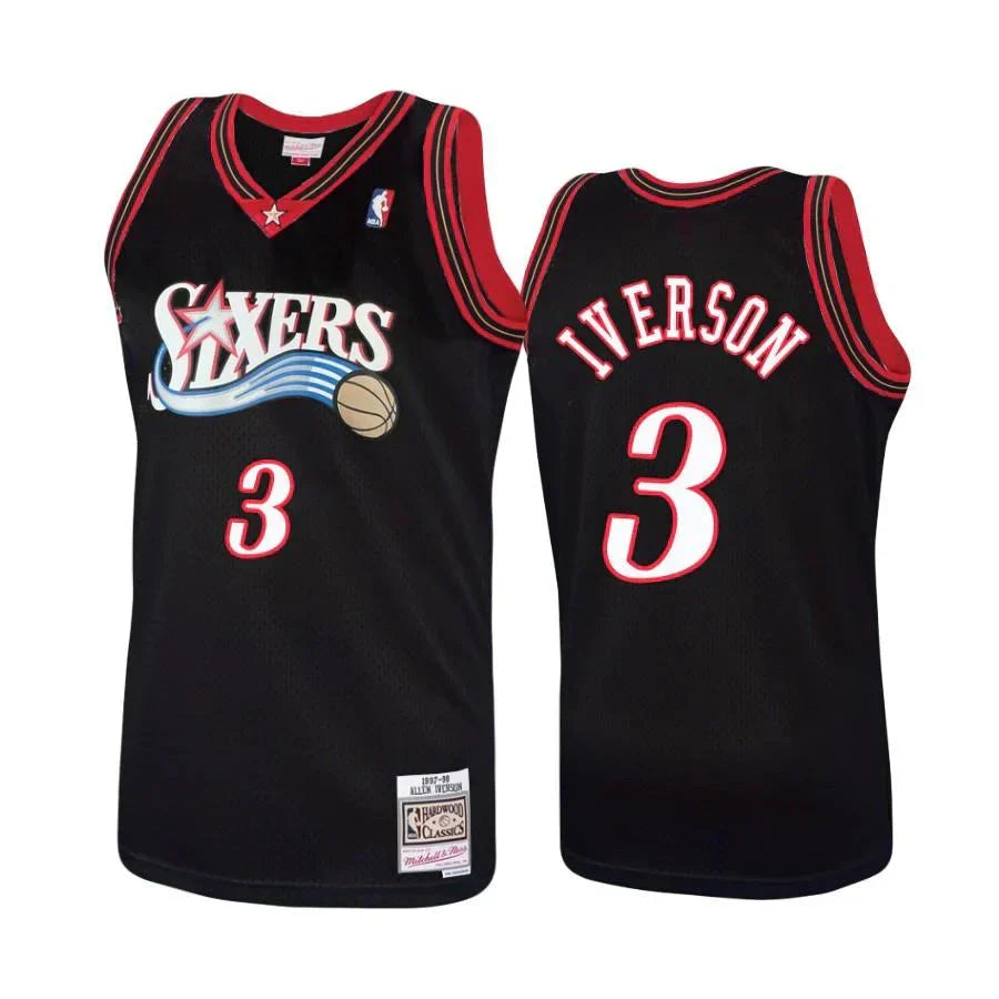 Allen Iverson Philadelphia 76ers Mitchell & Ness Hardwood product image 1