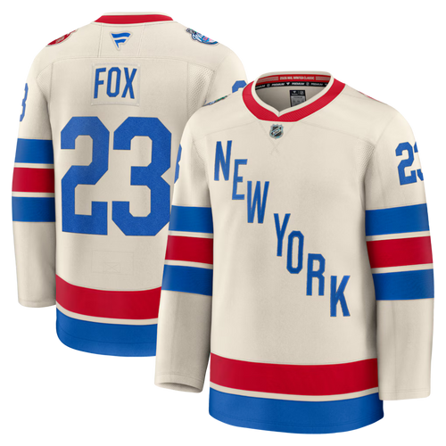 Adam Fox New York Rangers 2026 NHL Winter Classic Premium product image 1