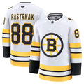 David Pastrnak Boston Bruins Away Jersey - White product image 1