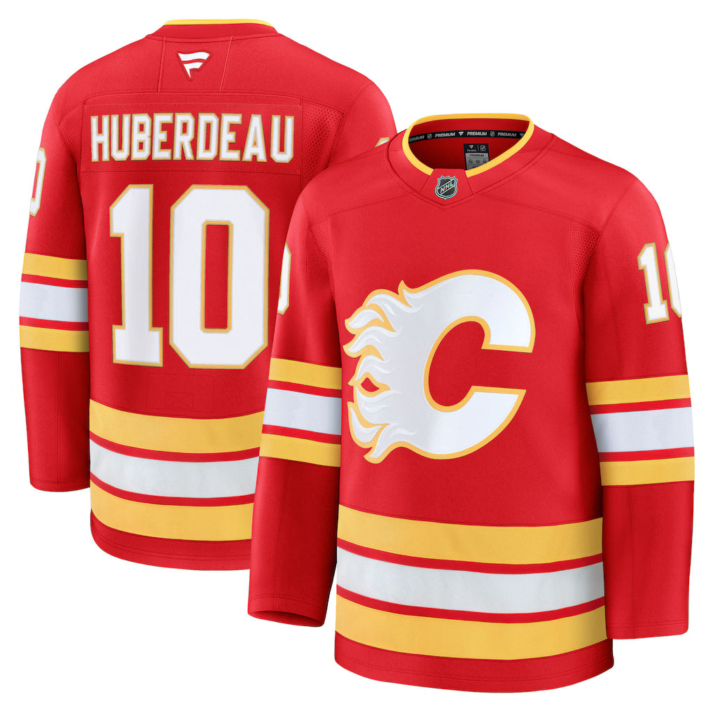 Jonathan Huberdeau Calgary Flames Home Player Jersey - Red product image 1