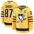 Sidney Crosby Pittsburgh Penguins Alternate Jersey - Gold product image 1