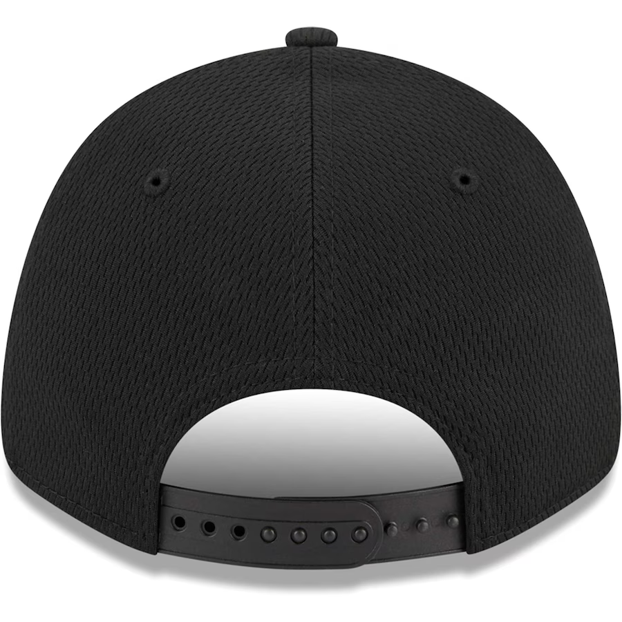 New Era San Francisco 49ers Main B-Dub 9Forty Adjustable Hat-Black/White product image 4, provided for visual reference and