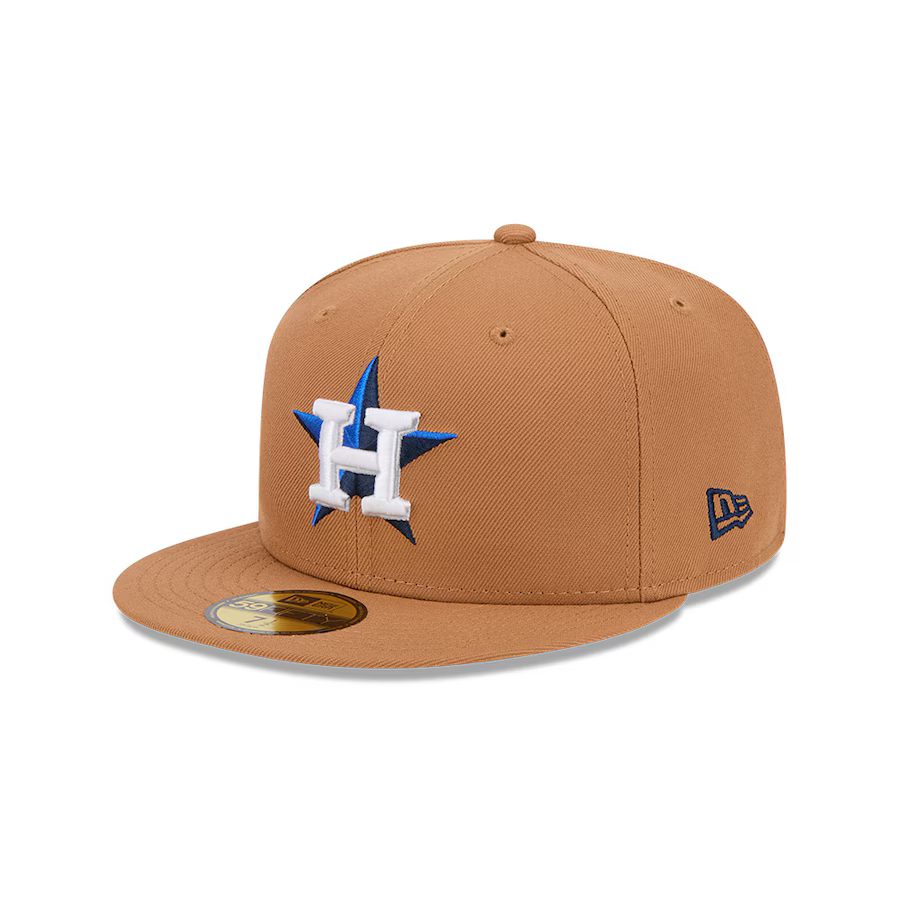New Era Houston Astros Color Pack 59FIFTY Fitted Hat-Brown product image 2, provided for visual reference and product detail