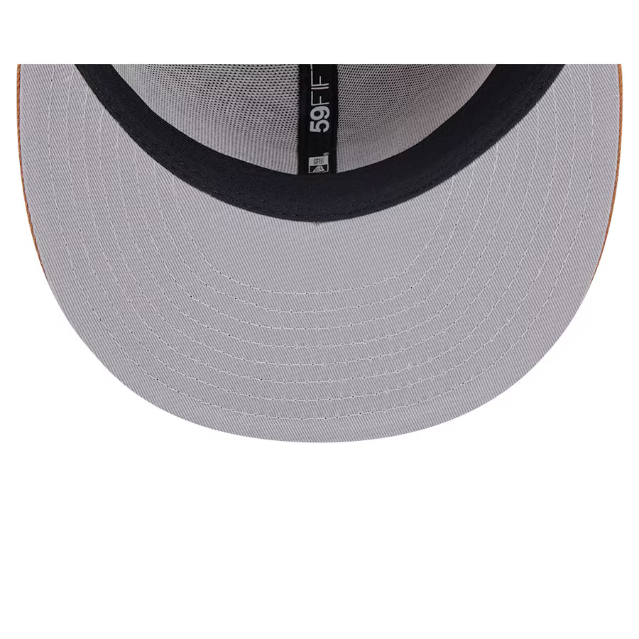 New Era Houston Astros Color Pack 59FIFTY Fitted Hat-Brown product image 6, provided for visual reference and product detail