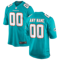 Custom Miami Dolphins Jersey - Aqua product image 1