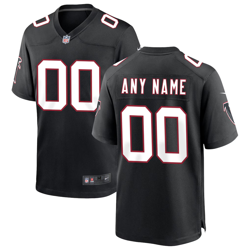 Custom Atlanta Falcons Throwback Jersey - Black product image 1