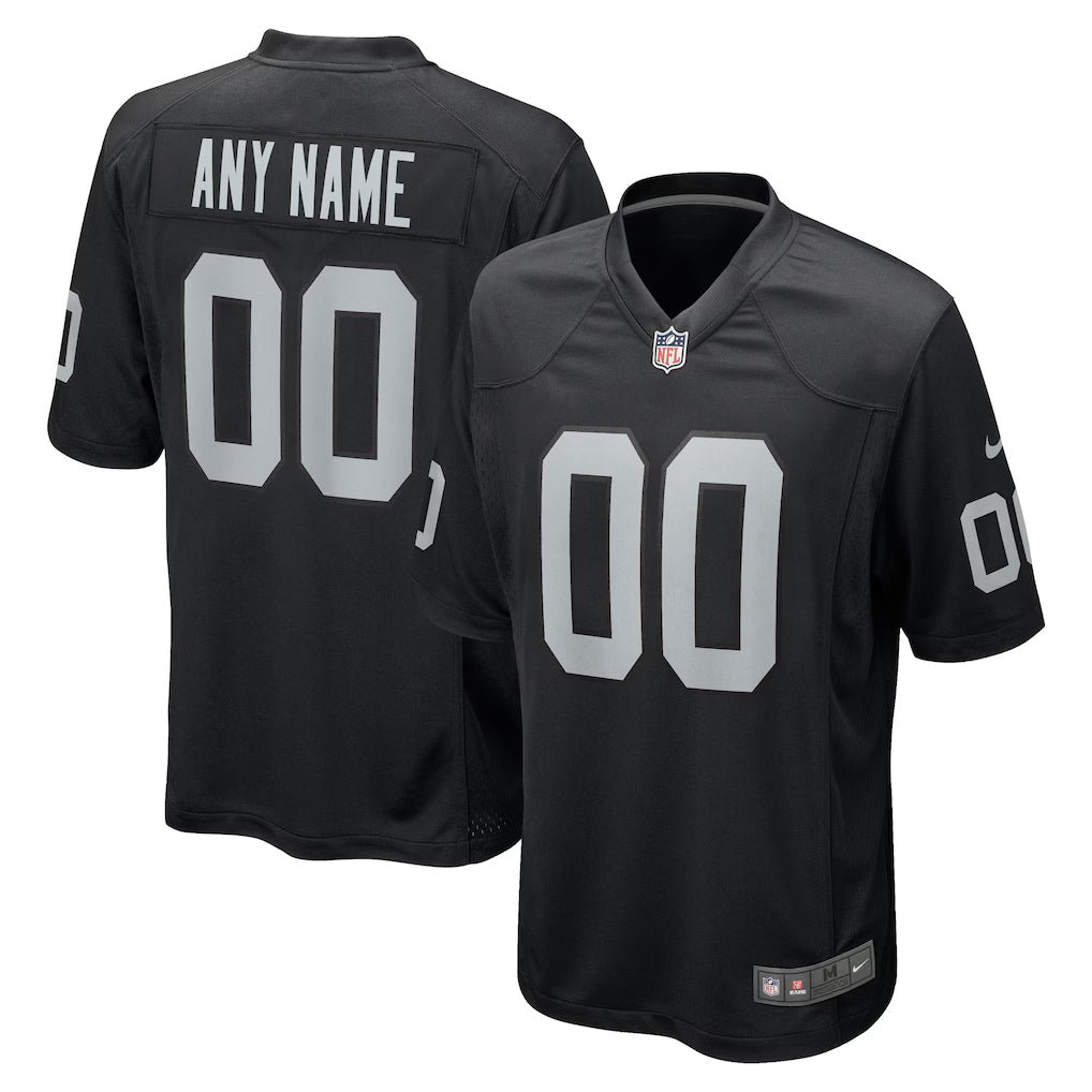 Custom Las Vegas Raiders Jersey - Black product image 1