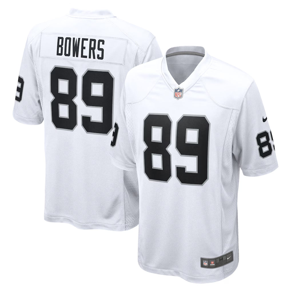 Brock Bowers Las Vegas Raiders Jersey - White product image 1