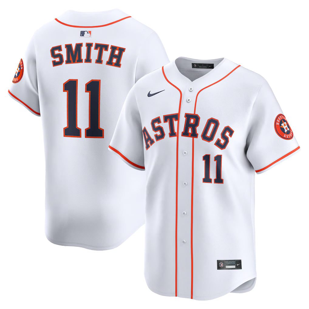 Cam Smith Houston Astros Home Jersey - White product image 1