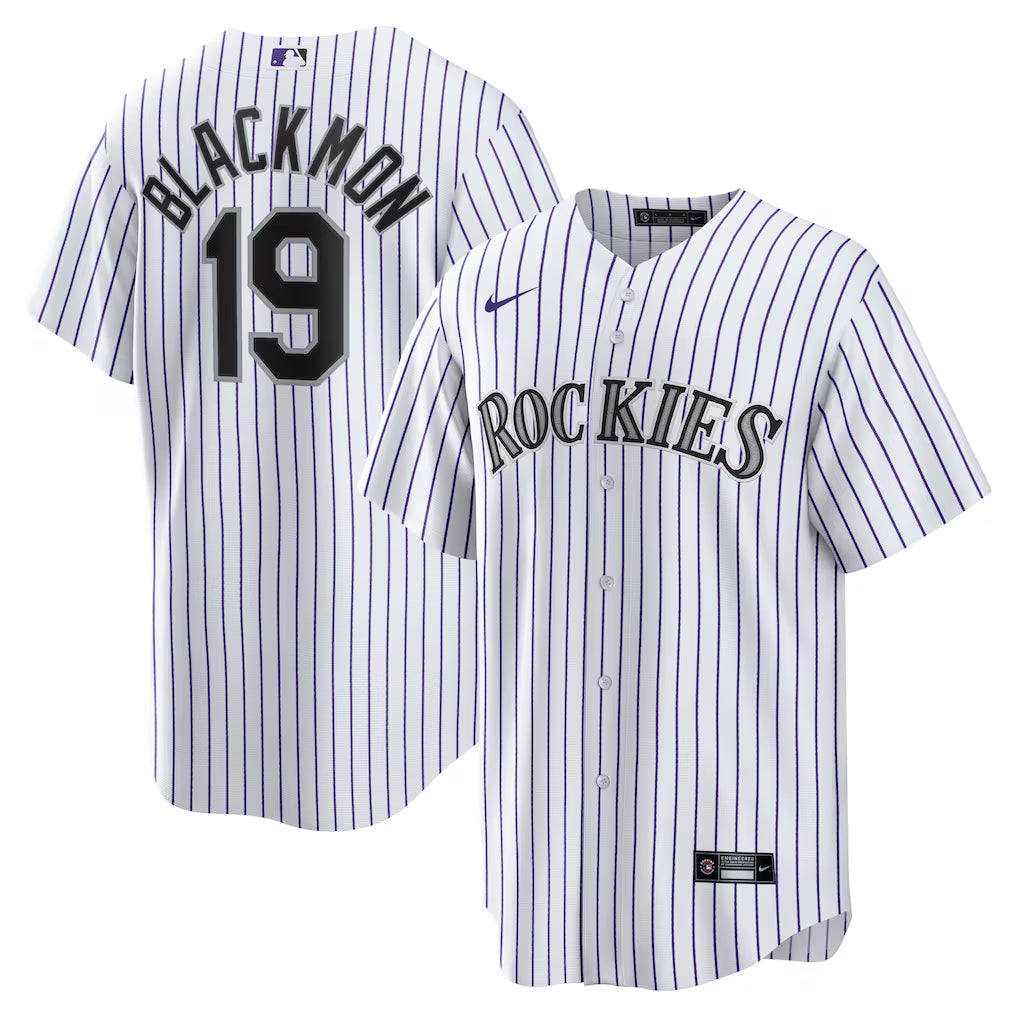 Charlie Blackmon Colorado Rockies Home Jersey - White product image 1