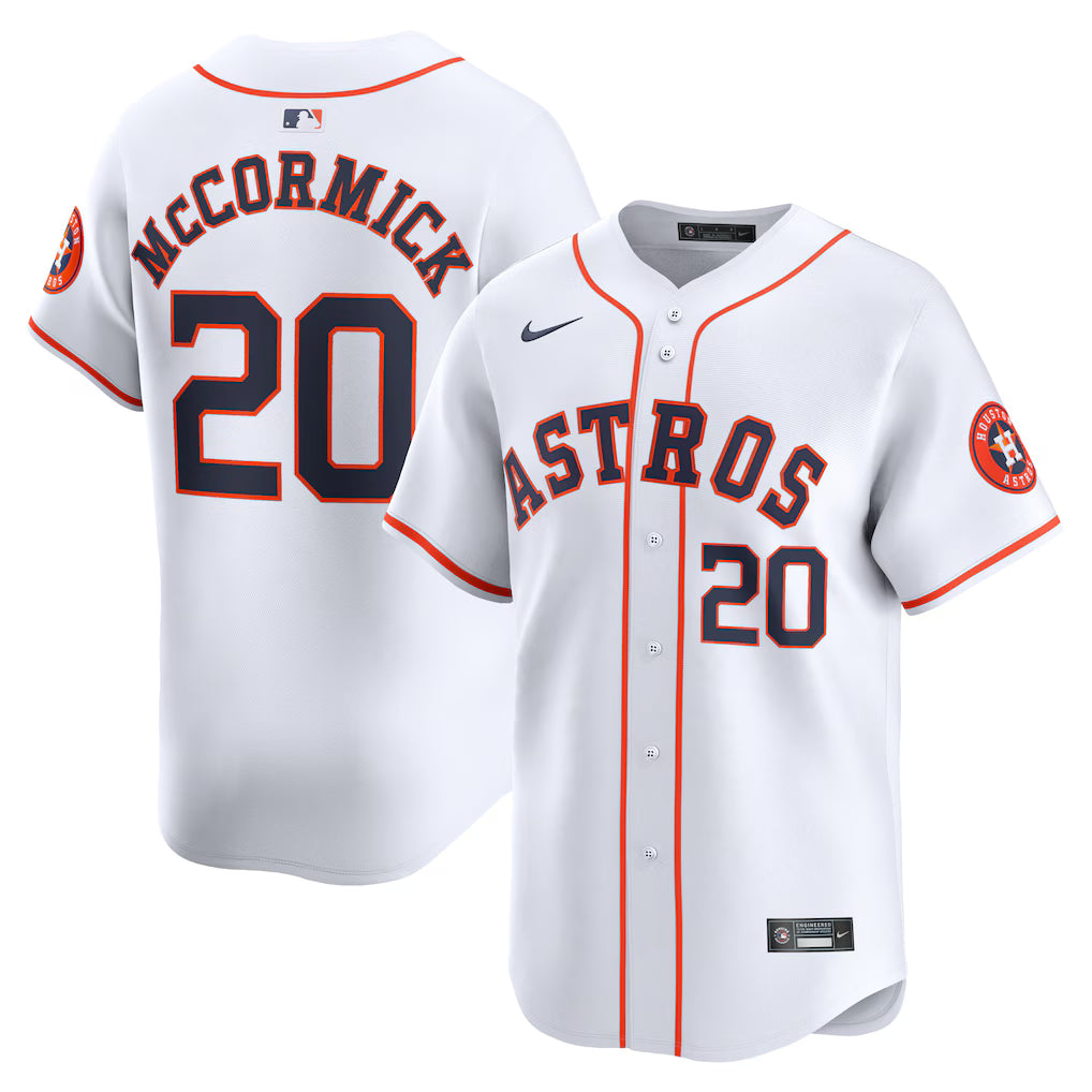 Chas McCormick Houston Astros Home Jersey - White product image 1