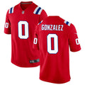 Christian Gonzalez New England Patriots Jersey - Red product image 1