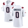 Christian Gonzalez New England Patriots Jersey - White product image 1
