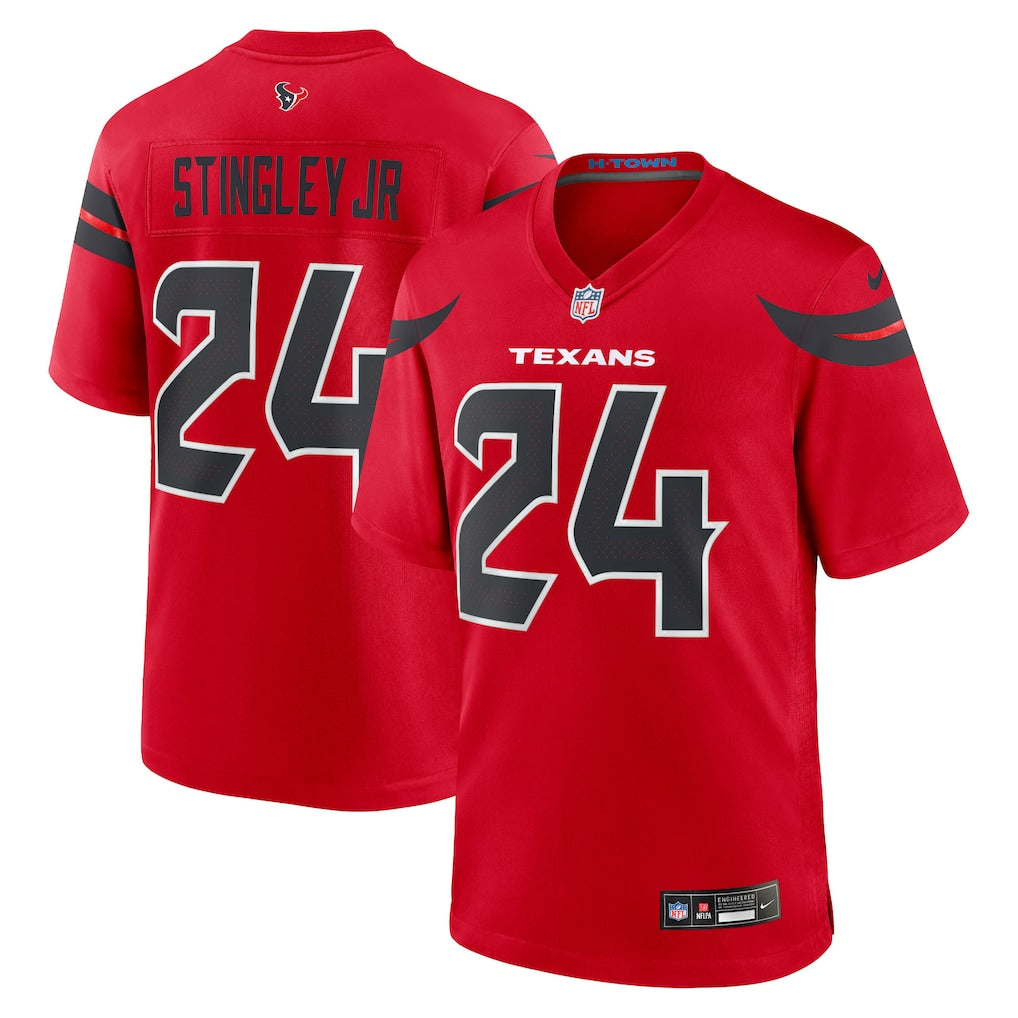 Derek Stingley Jr. Houston Texans Alternate Jersey - Red product image 1