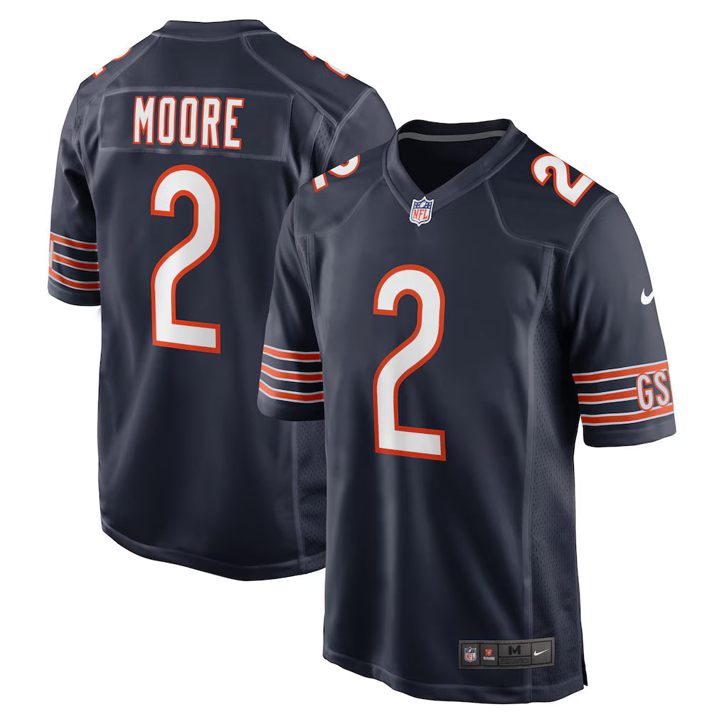 DJ Moore Chicago Bears Jersey - Navy product image 1