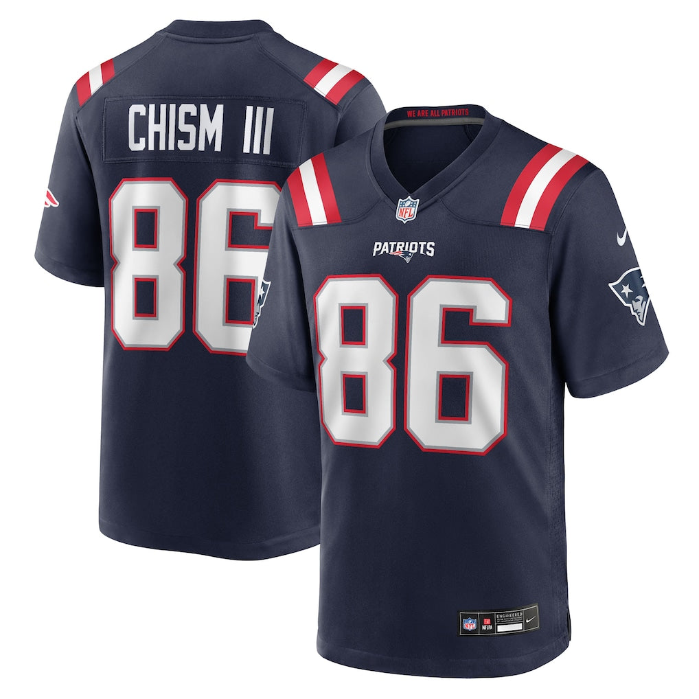 Efton Chism III New England Patriots Jersey - Navy product image 1