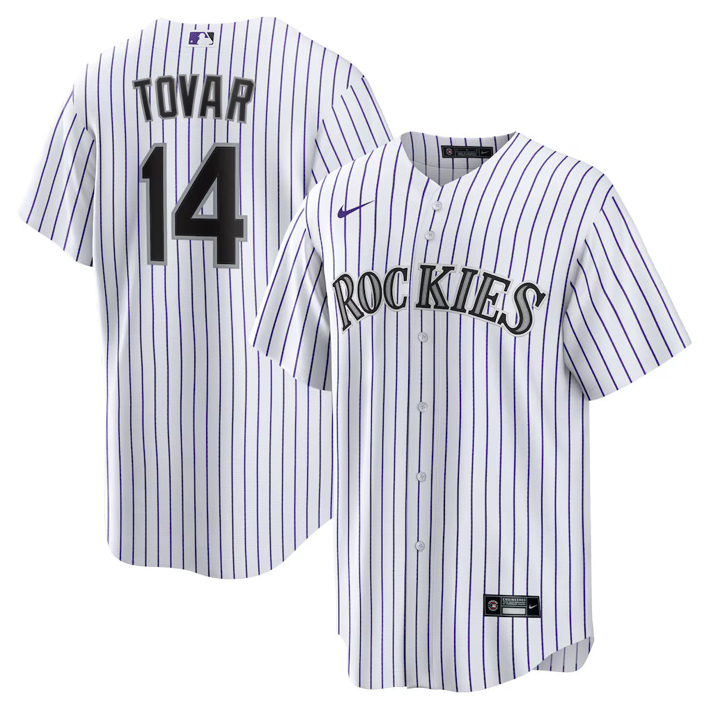 Ezequiel Tovar Colorado Rockies Home Jersey - White product image 1