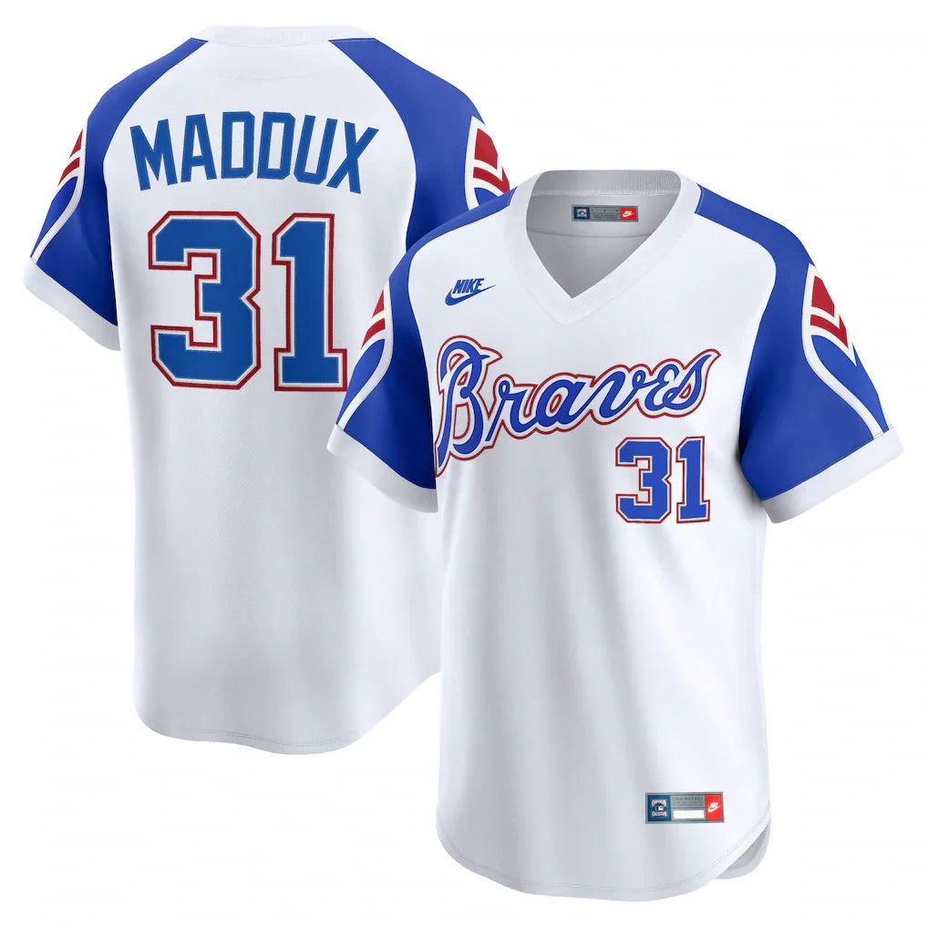 Greg Maddux Atlanta Braves Throwback Cooperstown Collection product image 1