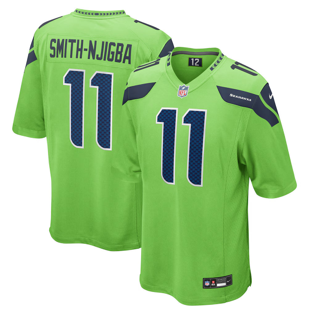 Jaxon Smith-Njigba Seattle Seahawks Jersey - Neon Green product image 1