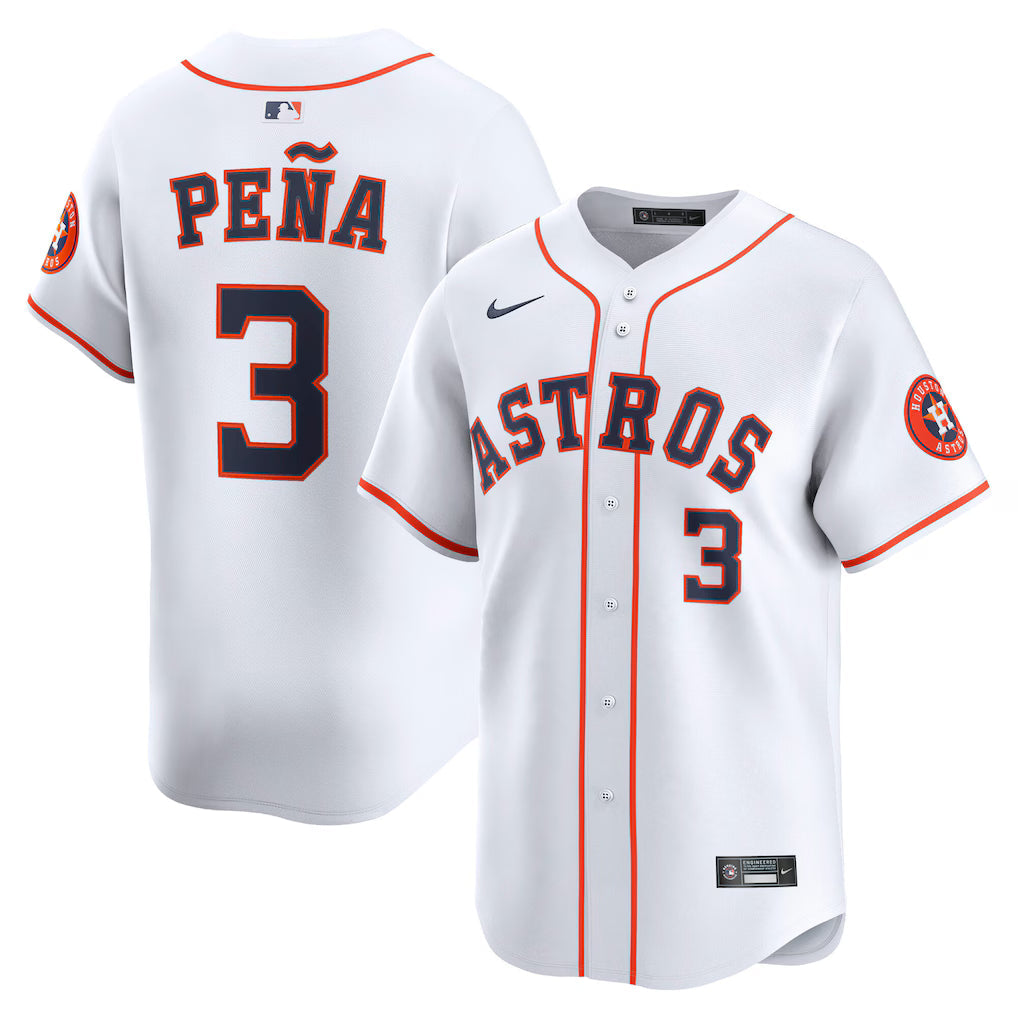 Jeremy Peña Houston Astros Home Jersey - White product image 1
