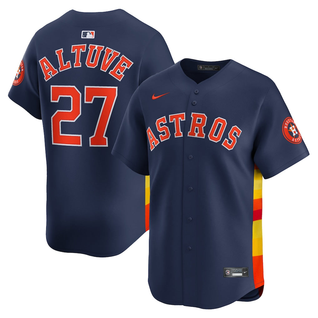 Jose Altuve Houston Astros Alternate Jersey - Navy product image 1