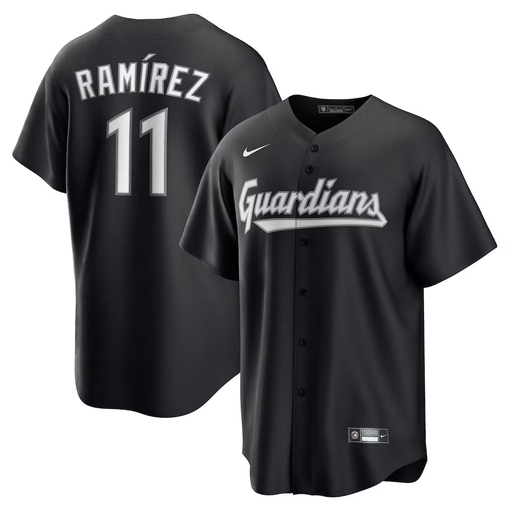 José Ramírez Cleveland Guardians Jersey - Black product image 1