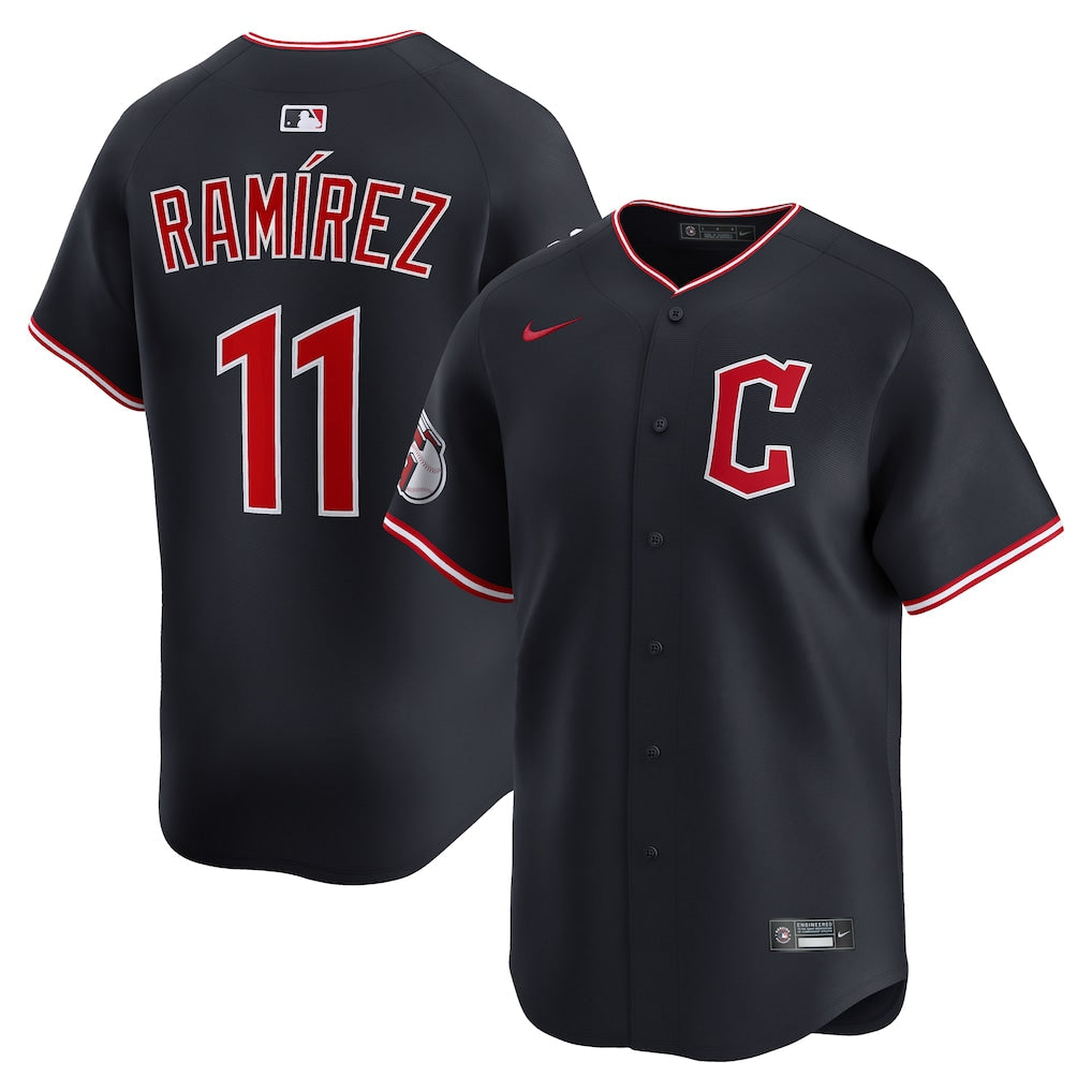 José Ramírez Cleveland Guardians Alternate Jersey - Navy product image 1