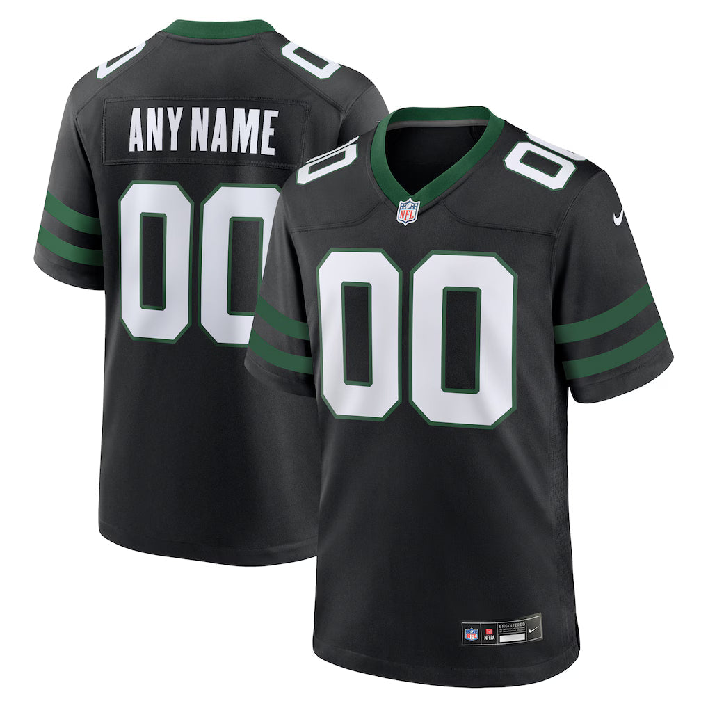 Custom New York Jets Alternate Jersey - Legacy Black product image 1
