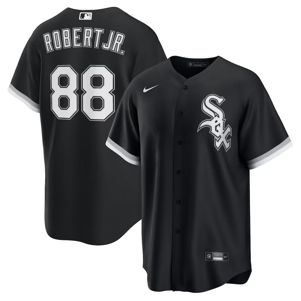 Luis Robert Jr. Chicago White Sox Alternate 2 Jersey - Black product image 1