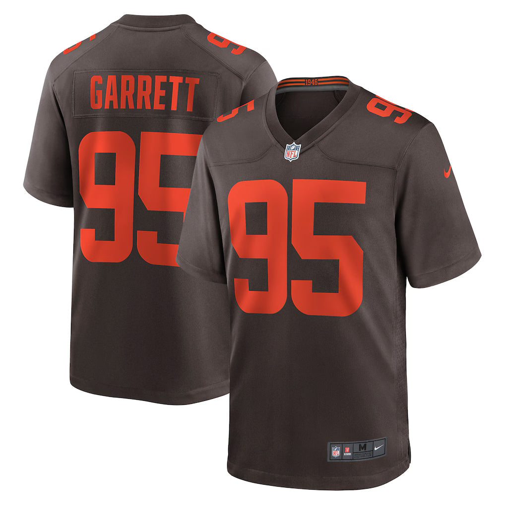 Myles Garrett Cleveland Browns Alpha Dawg Jersey - Brown product image 1