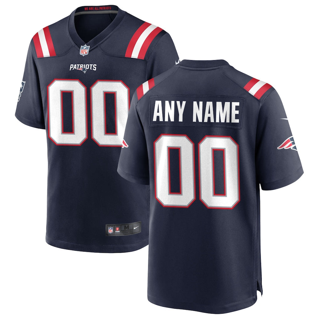 Custom New England Patriots Jersey - Navy product image 1