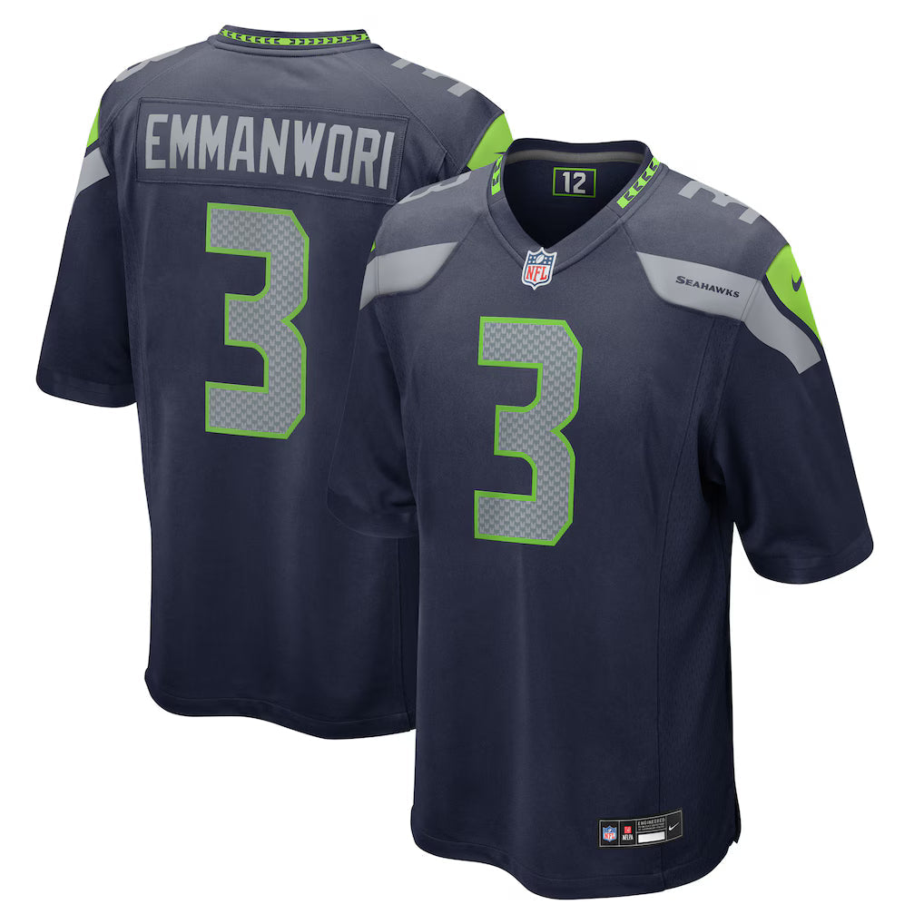 Nick Emmanwori Seattle Seahawks Jersey - Navy product image 1