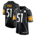 Nick Herbig Pittsburgh Steelers Jersey - Black product image 1