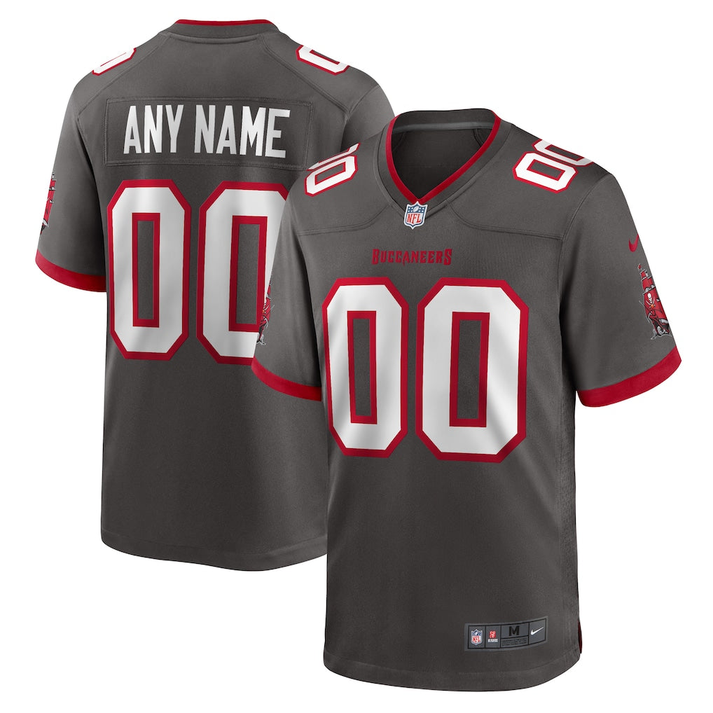 Custom Tampa Bay Buccaneers Alternate Jersey - Pewter product image 1