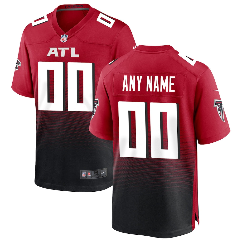 Custom Atlanta Falcons Alternate Jersey - Red product image 1