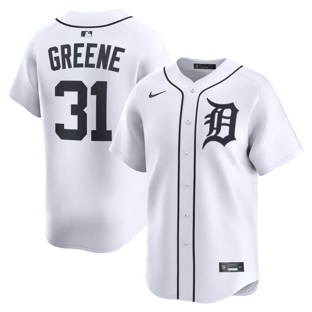 Riley Greene Detroit Tigers Home Jersey - White product image 1