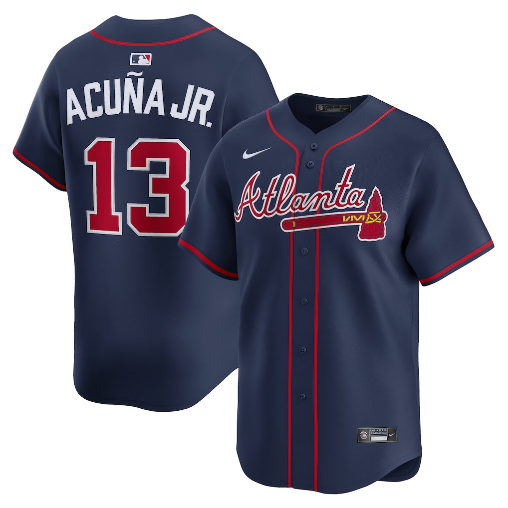 Ronald Acuna Jr. Atlanta Braves Alternate Limited Jersey product image 1
