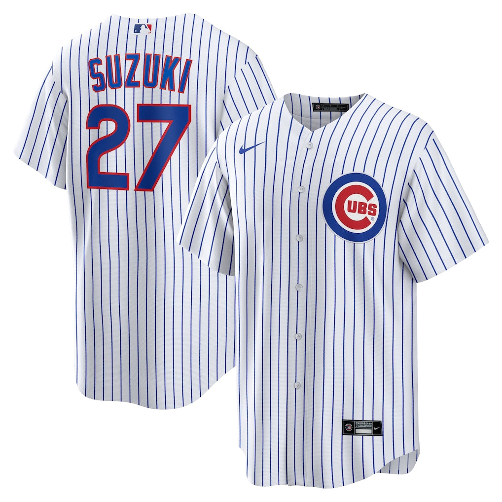 Seiya Suzuki Chicago Cubs Home Jersey - White product image 1