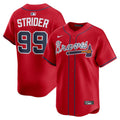 Spencer Strider Atlanta Braves Alternate Limited Player product image 1