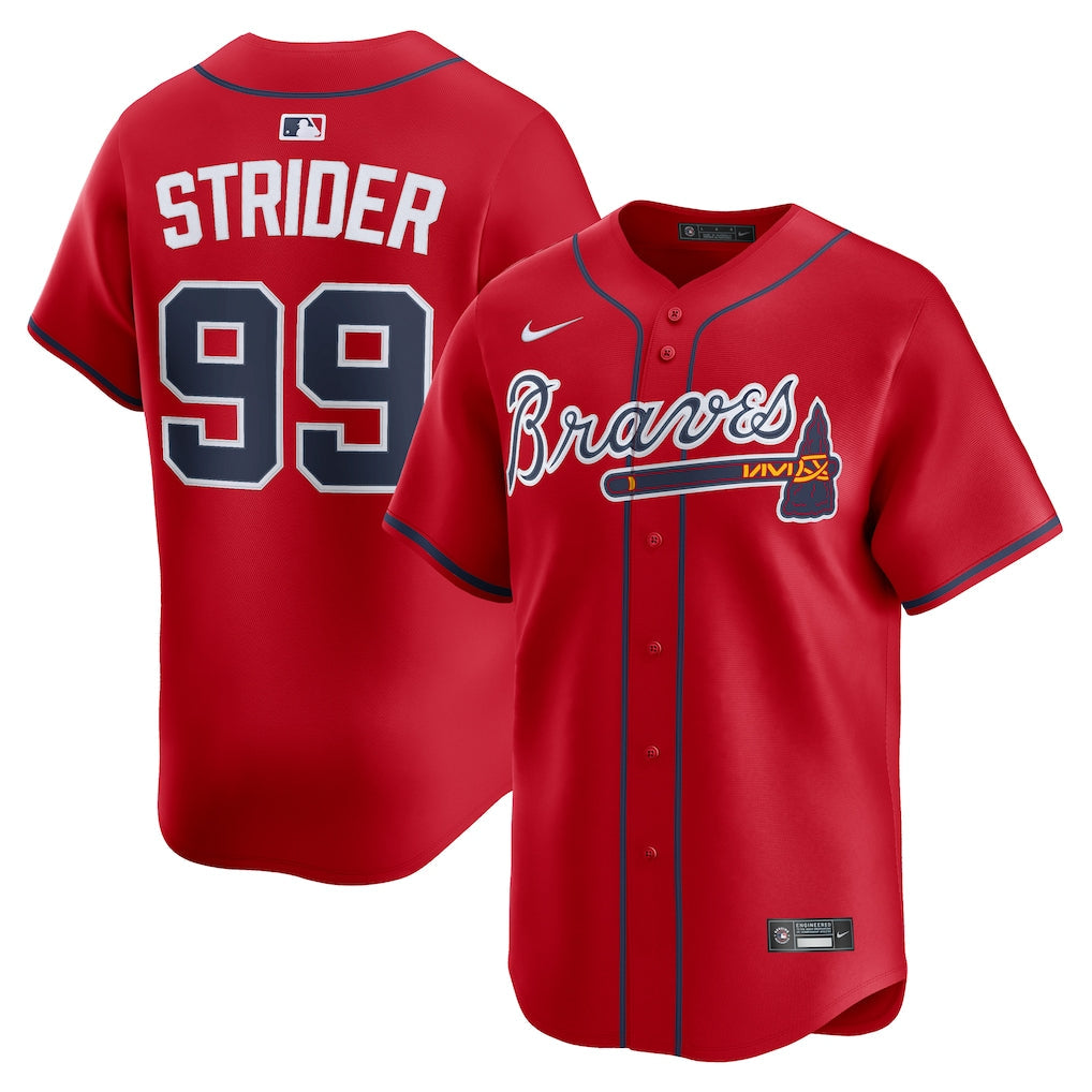 Spencer Strider Atlanta Braves Alternate Limited Player product image 1