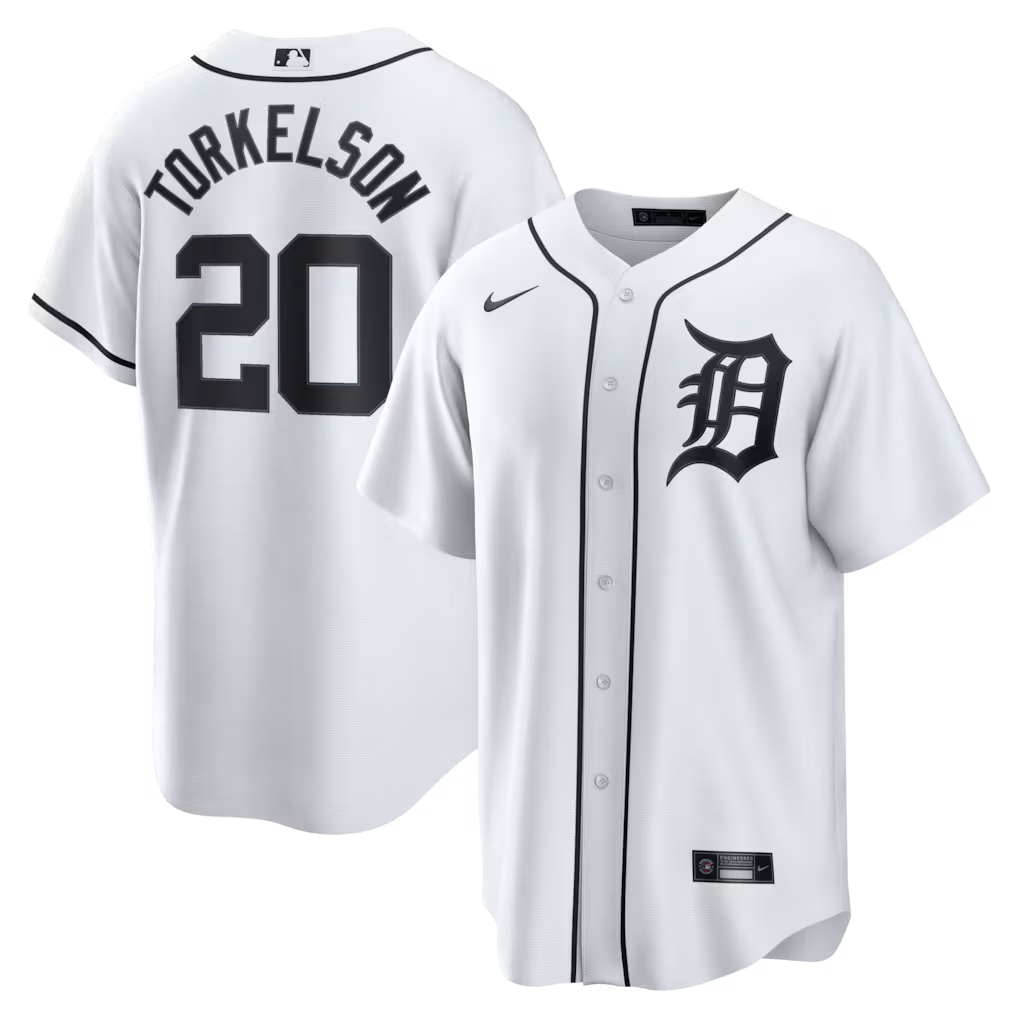 Spencer Torkelson Detroit Tigers Home Jersey - White product image 1