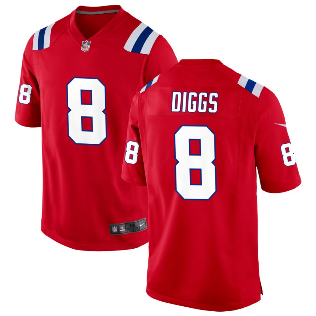 Stefon Diggs New England Patriots Jersey - Red product image 1