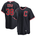 Steven Kwan Cleveland Guardians Alternate Jersey - Navy product image 1