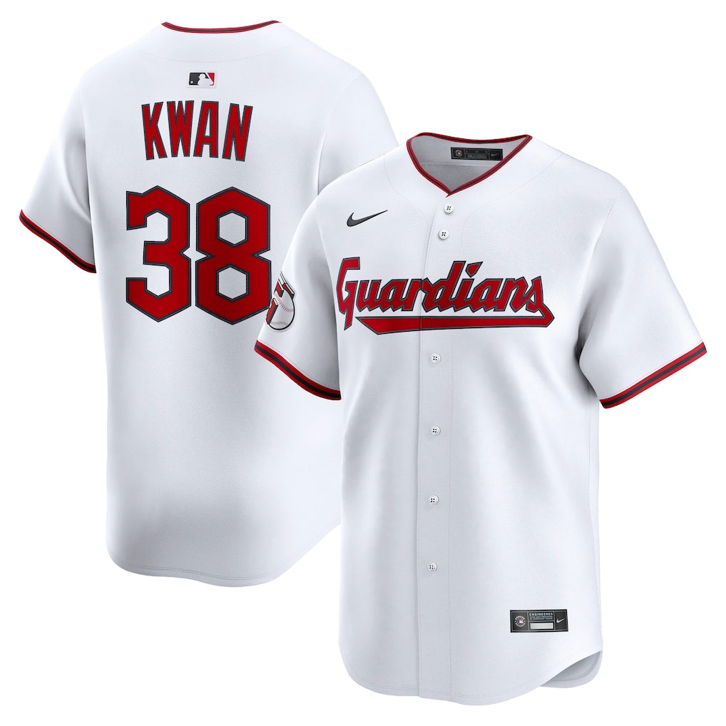 Steven Kwan Cleveland Guardians Home Jersey - White product image 1