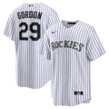 Tanner Gordon Colorado Rockies Home Jersey - White product image 1