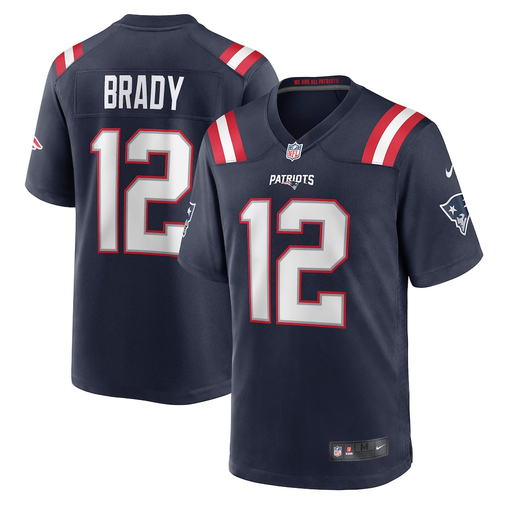 Tom Brady New England Patriots Retired Player Jersey - Navy product image 1