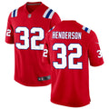 TreVeyon Henderson New England Patriots Jersey - Red product image 1