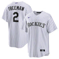 Tyler Freeman Colorado Rockies Home Jersey - White product image 1