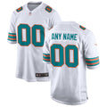 Custom Miami Dolphins Alternate Jersey - White product image 1